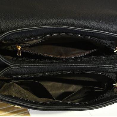 Women Tassel Mini Shoulder Bag - Black
