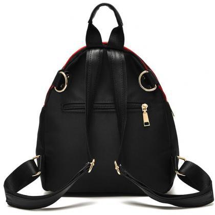 Women Nylon Mini Backpack Shoulder ..