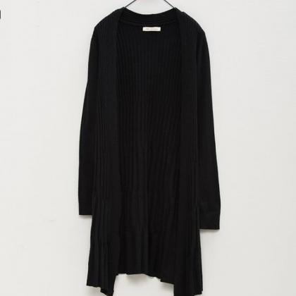 Autumn Cardigan Sweater - Black