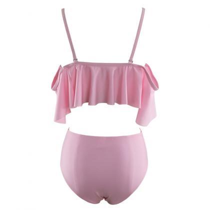  New Ruffle Ruched Bandeau Vintage ..