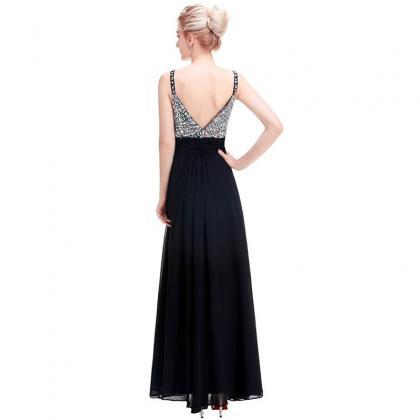 Luxury Prom Dress Long Sexy Backless Beading..