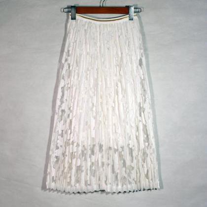 Printing Women High Waist Skirt (4 Colors)