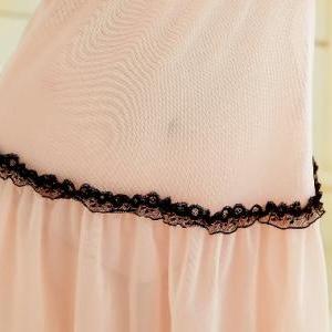 Beige Sexy Sleepwear Spandex Skirt Set Charming..