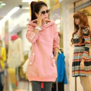 Sweet Thick Girl's Sweater - Pink