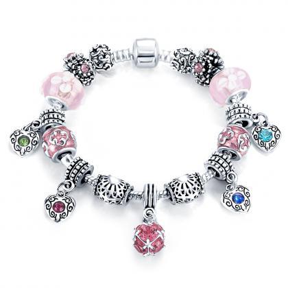 Fashion Crystal Charm Bracelet