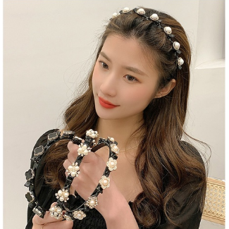 New net red pearl hair band hairpin..
