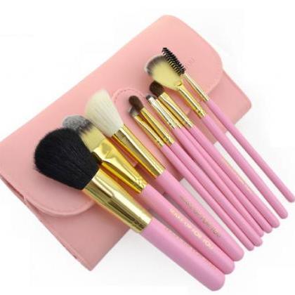 Fashion 10 Pcs Professional Makeup Brush Set With..