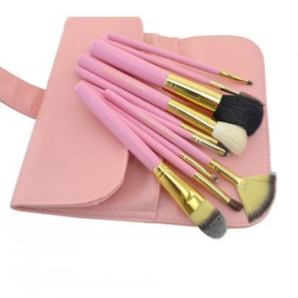Fashion 10 Pcs Professional Makeup Brush Set With..