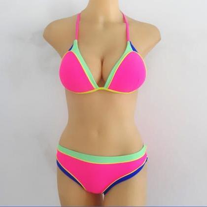 Sexy Triangular Bikini Ladies Swimwear Swimsuit -..