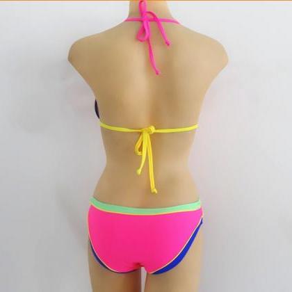 Sexy Triangular Bikini Ladies Swimwear Swimsuit -..