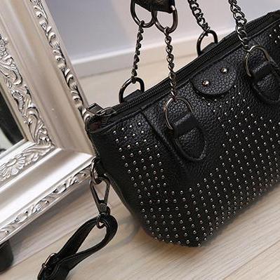 Rivet Mini Women Shoulder Handbag on Luulla