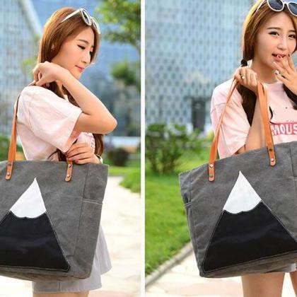 Fashion Women Casual Shoulder Bag Shopping Bag..