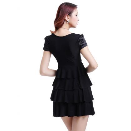 Women Sexy Bow Summer Party Dress C..