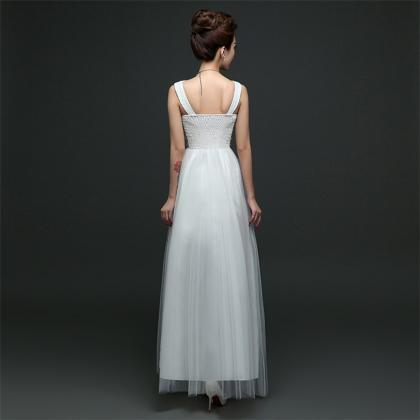 Sleeveless Bridesmaid Dresses Long One Szie..