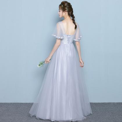 Special Occasion Dresses Gauze Bridesmaid Dress..