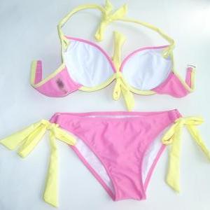 Nice Pink Swimsuit Swimwear Bikini