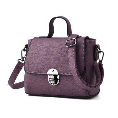 New Women Messenger Shoulder Mini Bag - Dark Purple
