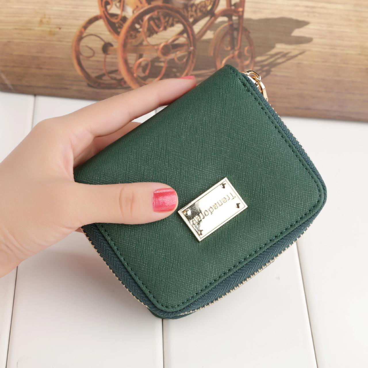 Women Zipper Wallet Card Holder Coin Pocket Girl Purse