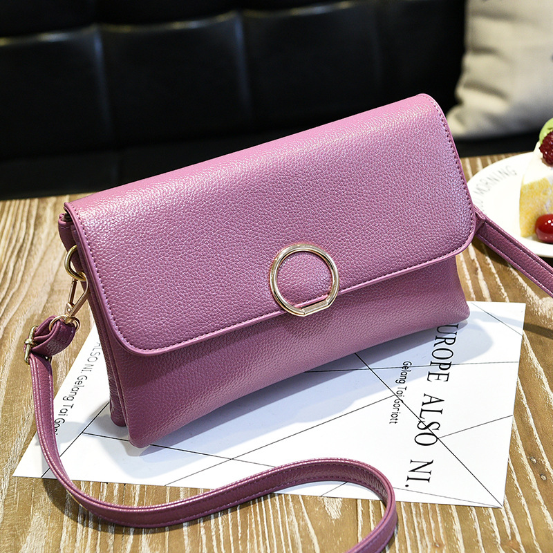 Fashion Women Mini Messenger Shoulder Bag - Pink