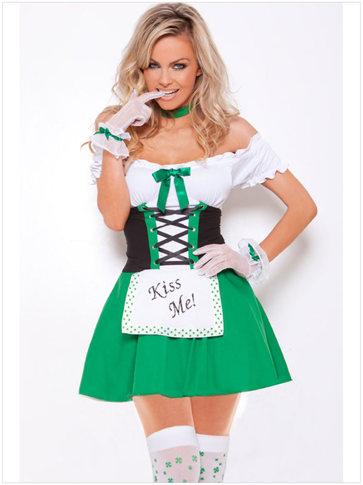 Sexy Women Maid Halloween Dress Cosplay Dress Stage Costumes Sexy Costumes