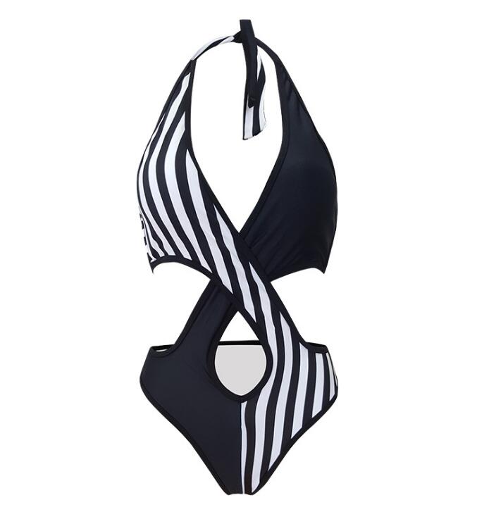 One Piece Swimsuit Women Sexy Backless Swim Suits