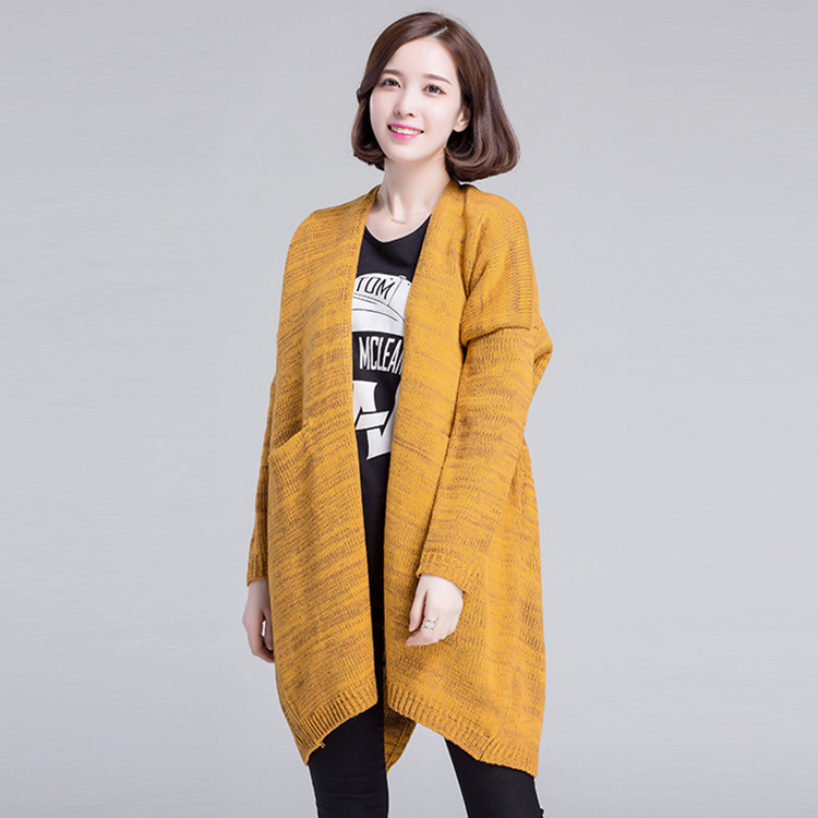 Fashion Women Loose Thin Long Cardigan Sweater Coat