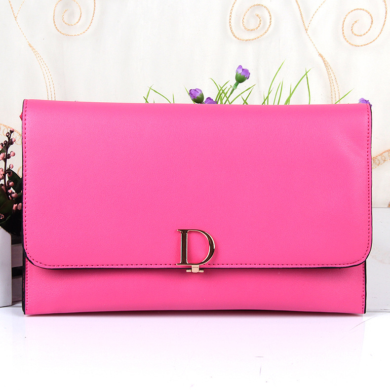 Women Pu Leather Small Shoulder Handbag Crossbody Messenger Bag Satchel Purse - Rose