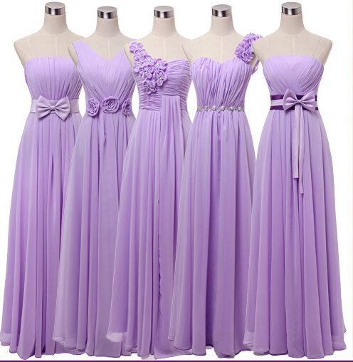Good Purple Evening Party Prom Dress Bridesmaid Wedding Long Dress