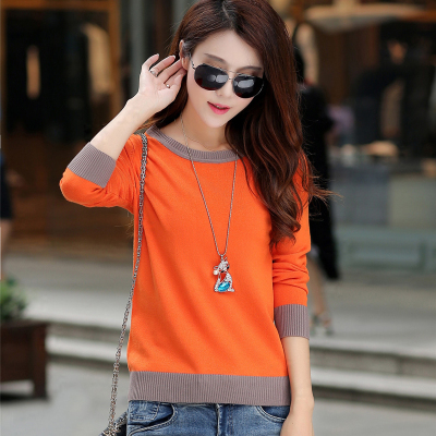 Fashion Women Slim Pullover Knitted Casual Top Sweaters 3 Colors
