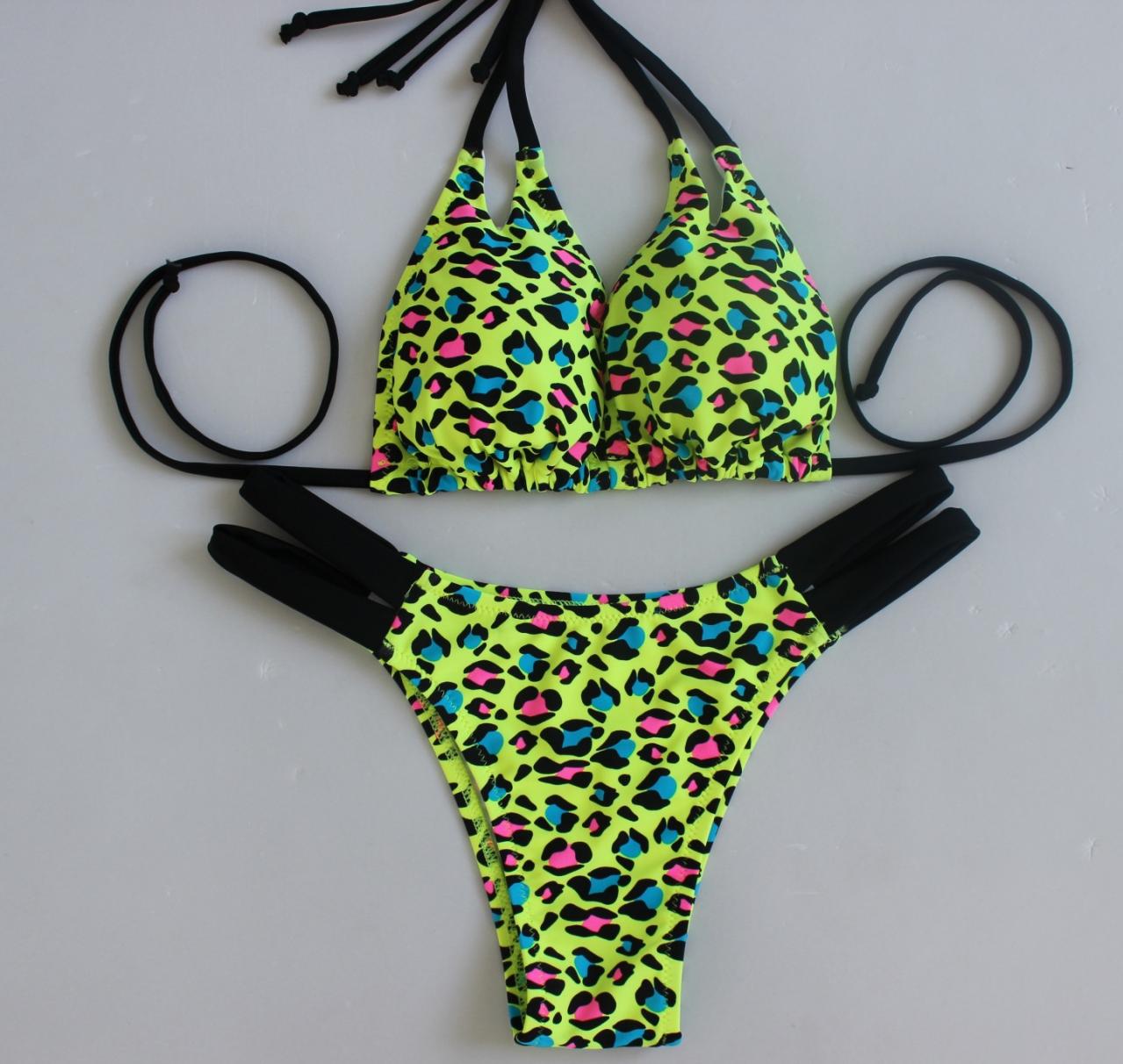 Sexy Summer Swimsuit Swimwear Bikini - Yellow