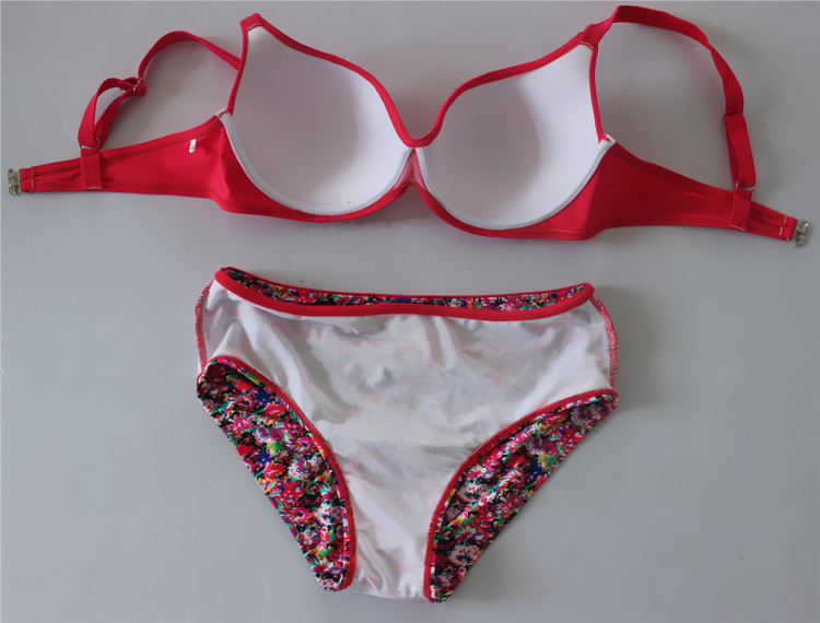 Printing Red Color Sexy Swimwear Swimsuit on Luulla