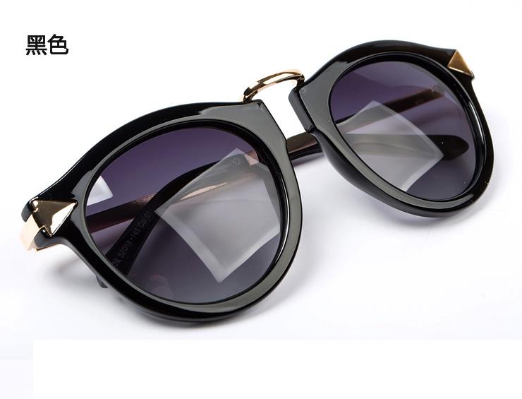 Free Shipping Fashion Women Black Sunglasses