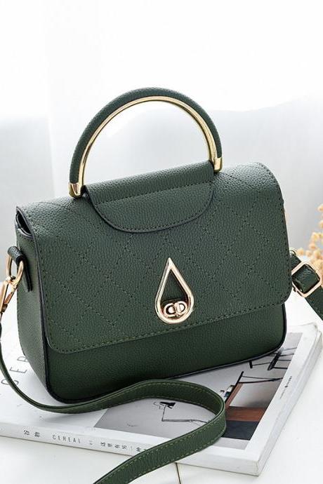 Women Shoulder Mini Bag New Leather Fashion Small Handbag - Green
