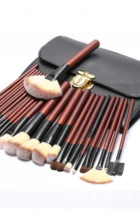 New Pro 26PCS Makeup Brush Set Cosmetic Make Up Brushes Tools kits with makeup brushes PU Case