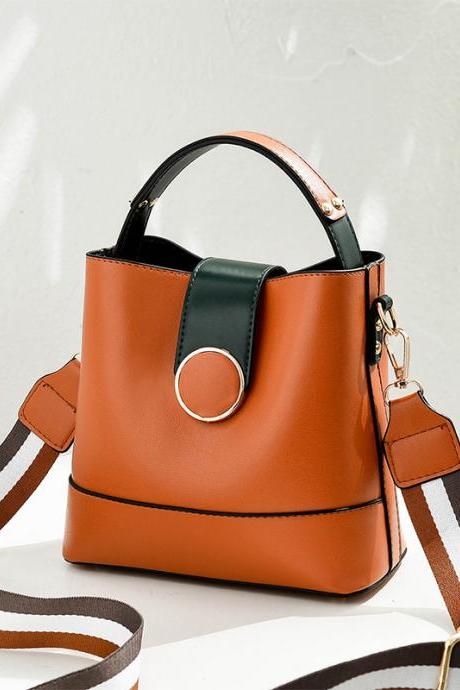 Sweet Women Mini Shoulder Bag Fahion Cross handbag - Brown