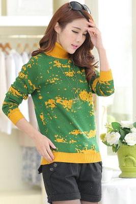 New Fashion Women Slim Pullover Knitted Sweater Casual Top Sweaters