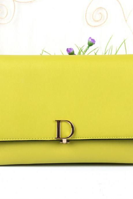 Women PU Leather Small Shoulder Handbag Crossbody Messenger Bag Satchel Purse - Green