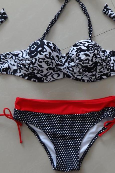 Summer Swimwear Women Sexy Push Up Bikini Set