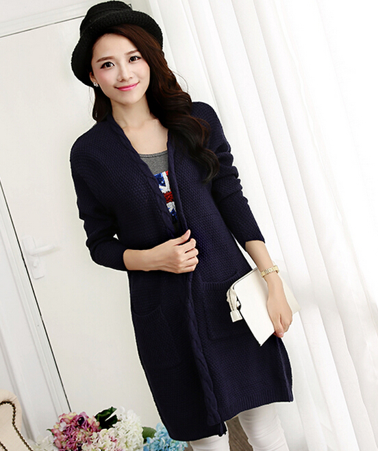 Winter Cardigans Women Fashion Long Cardigan Coat For Ladies on Luulla