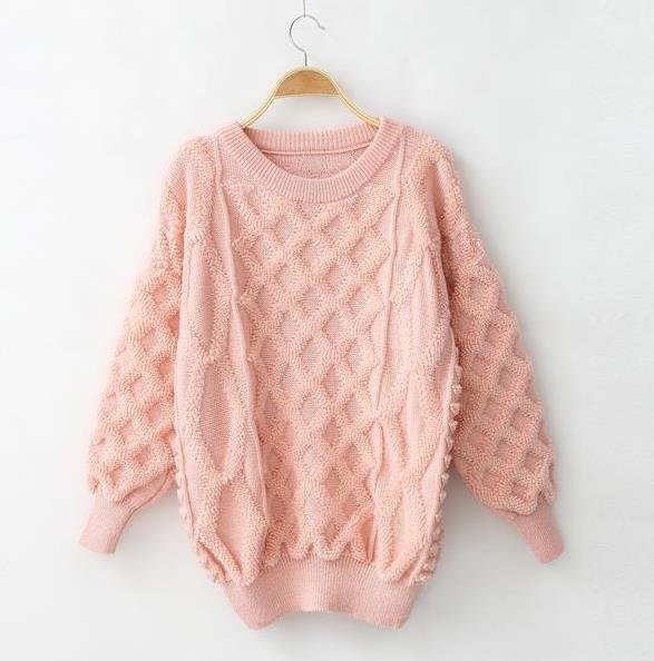 Cute Women Winter Long Sleeved Sweater Student Sweater on Luulla